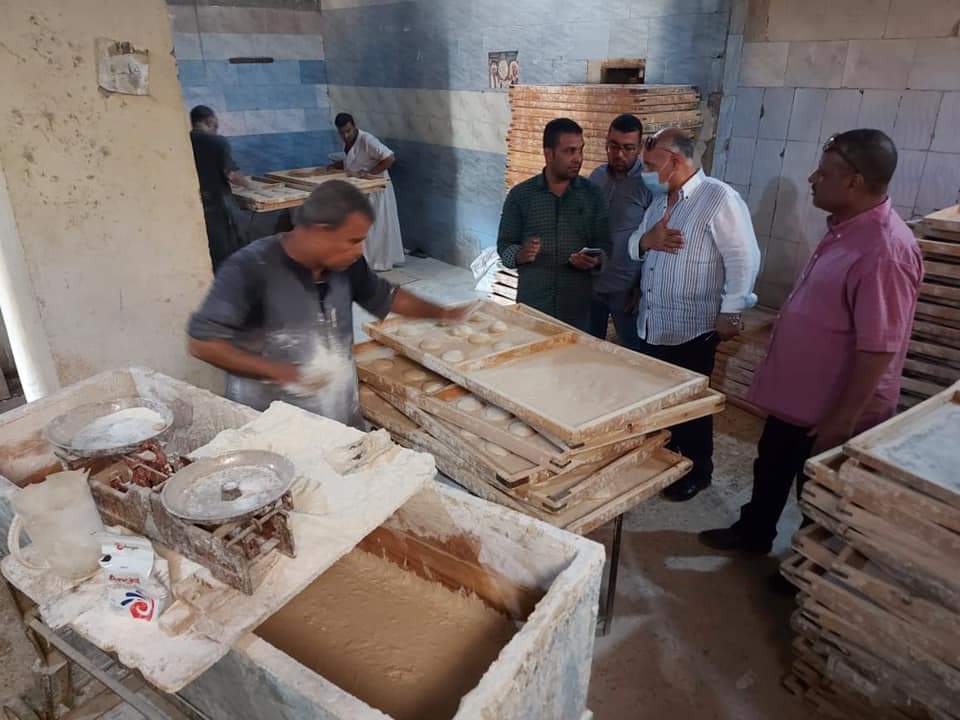مرور رؤساء المراكز والمدن على المخابز البلدي ومستودعات الدقيق