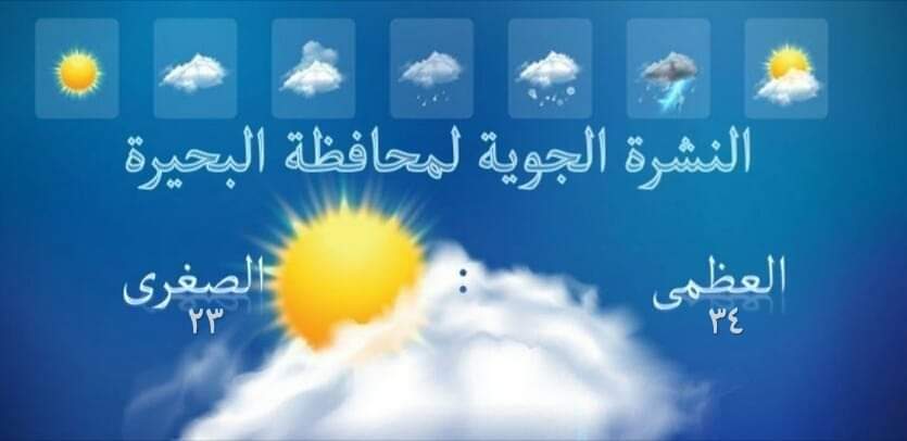 تتوقع هيئة الأرصاد الجوية، أن يسود غداً الإثنين، طقس حار رطب نهاراً، معتدل ليلاً، والرياح معتدلة