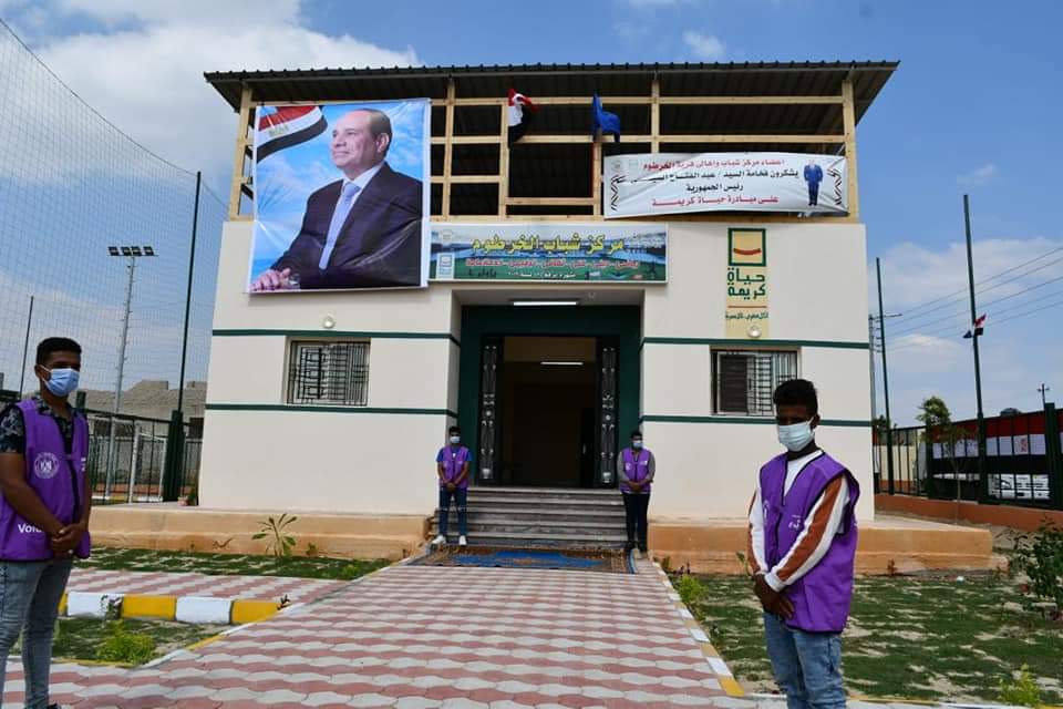 وزير الشباب» و«محافظ البحيرة» : يتفقدان مركز شباب الخرطوم بعد تطويره ضمن مبادرة حياة كريمة”