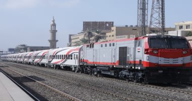 السكة الحديد تعلن توقف حركة قطارات خط المناشى بسبب كابل كهرباء ضغط عالى