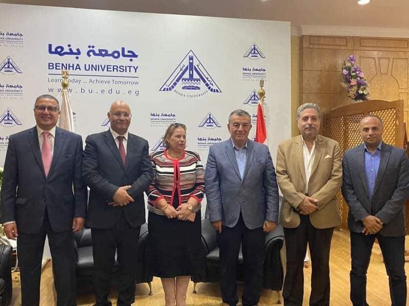 شمس الدين”و السعيد”و المغربى يهنئون سوسه برئاسة جامعة بنها