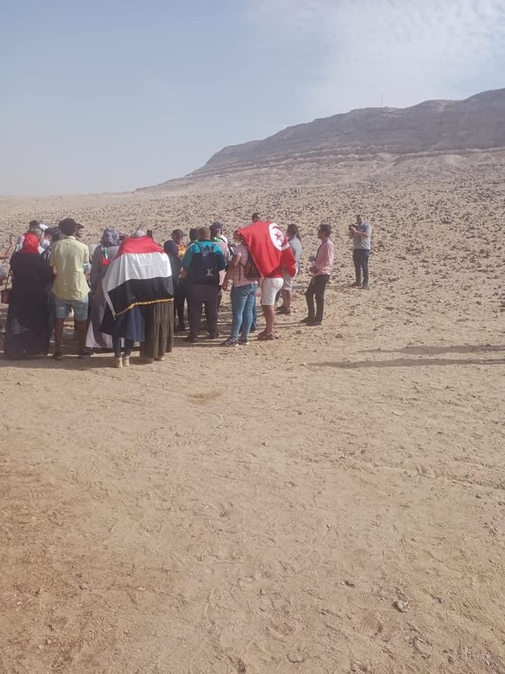 المناطق السياحية والأثرية بالمنيا ، تستقبل وفدا متعدد الجنسيات من المانيا ودول عربية
