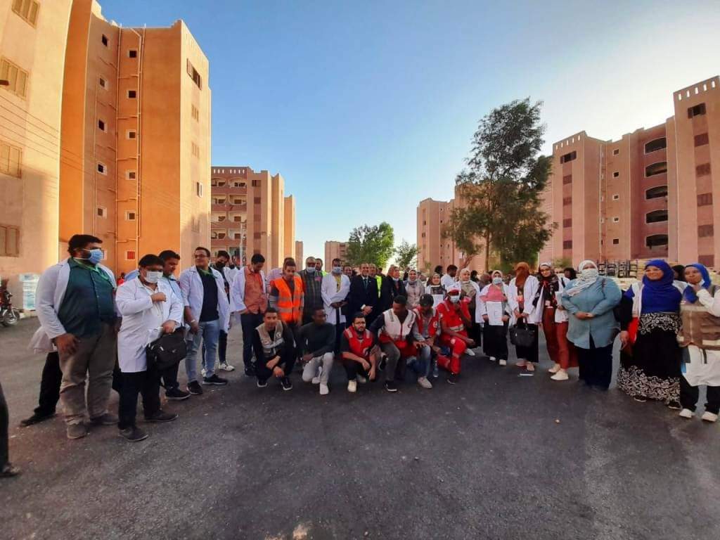 محافظة أسوان والأزهر الشريف أختتمت اليوم فعاليات القافلة الطبية التنموية الشاملة ضمن مبادرة الرئيس عبد الفتاح السيسى ( حياة كريمة )