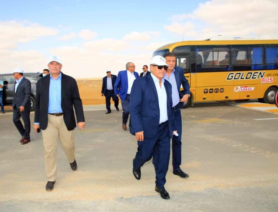 “شركة تنمية الريف المصرى الجديد” توفر وسائل نقل ركاب خاصة.. بأراضى المشروع القومى ال ١.٥ مليون فدان فى منطقة المغرة