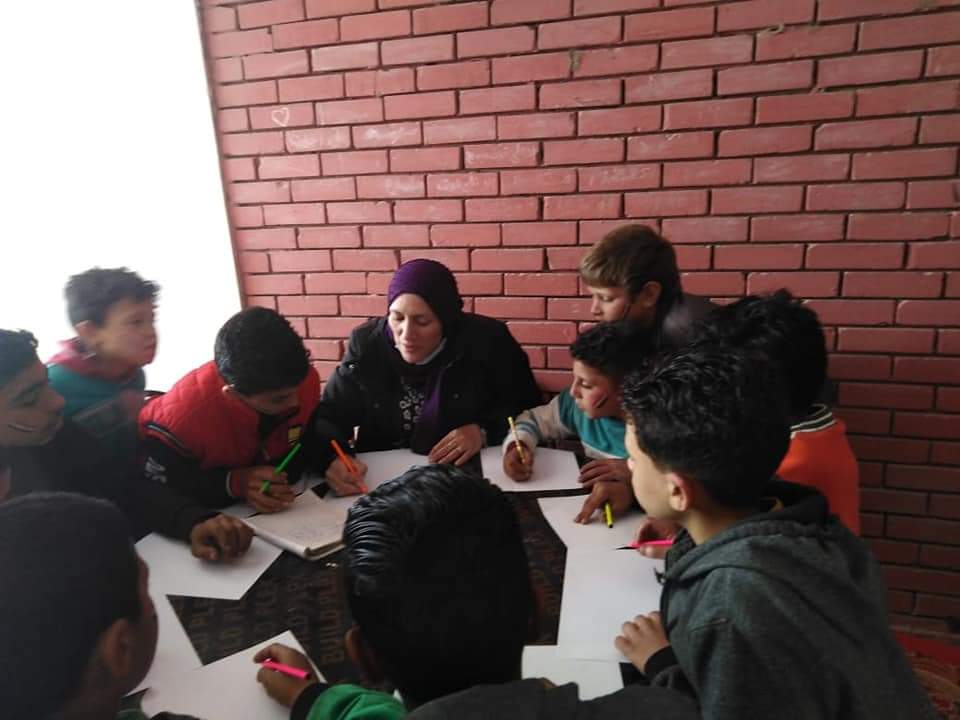 مبادرة حياة كريمة الثقافية في ضيافة تلاميذ مدرسة توفيق الهلباوي الابتدائية بالبحيرة