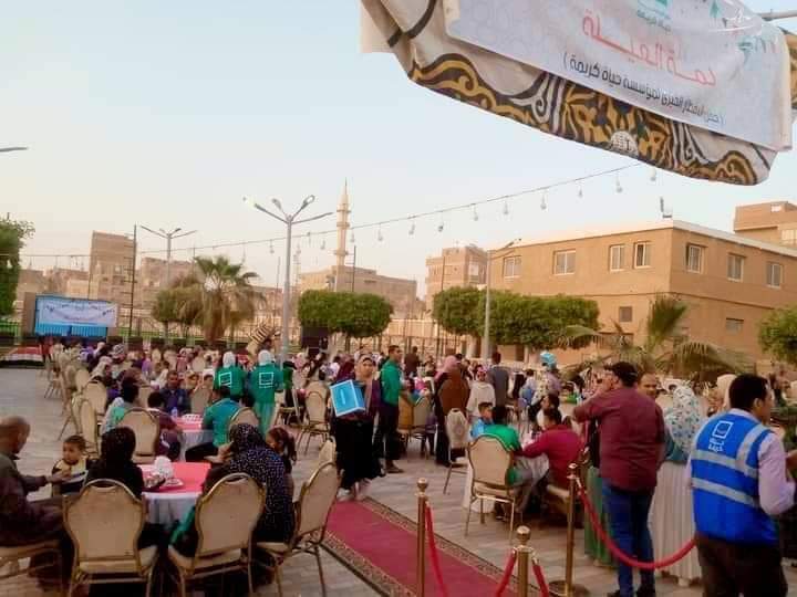 إفطار جماعي تحت مسمي لمة العيلة بمركز شباب الصف  إمتثالًا لتوجيهات السيد الرئيس عبدالفتاح السيسي رئيس الجمهورية