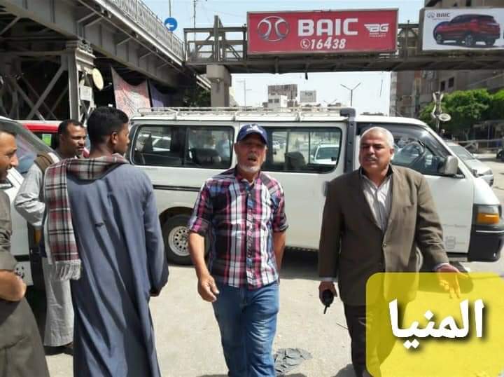 حملات لمتابعة مخالفات تعريفة الركوب بالمنيا
