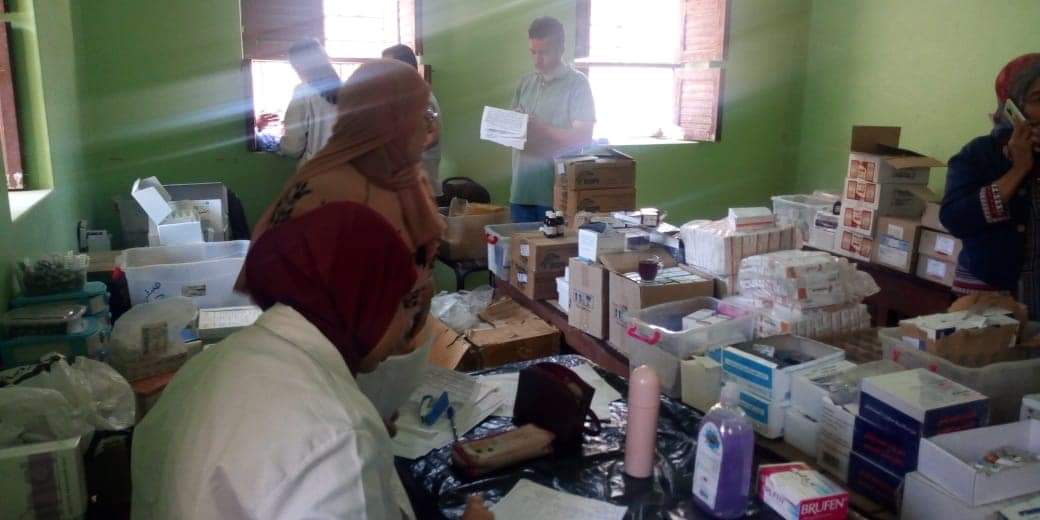 الكشف على 1102 مواطن فى قافلة طبية مجانية بدشنا ضمن مبادرة ” حياة كريمة “