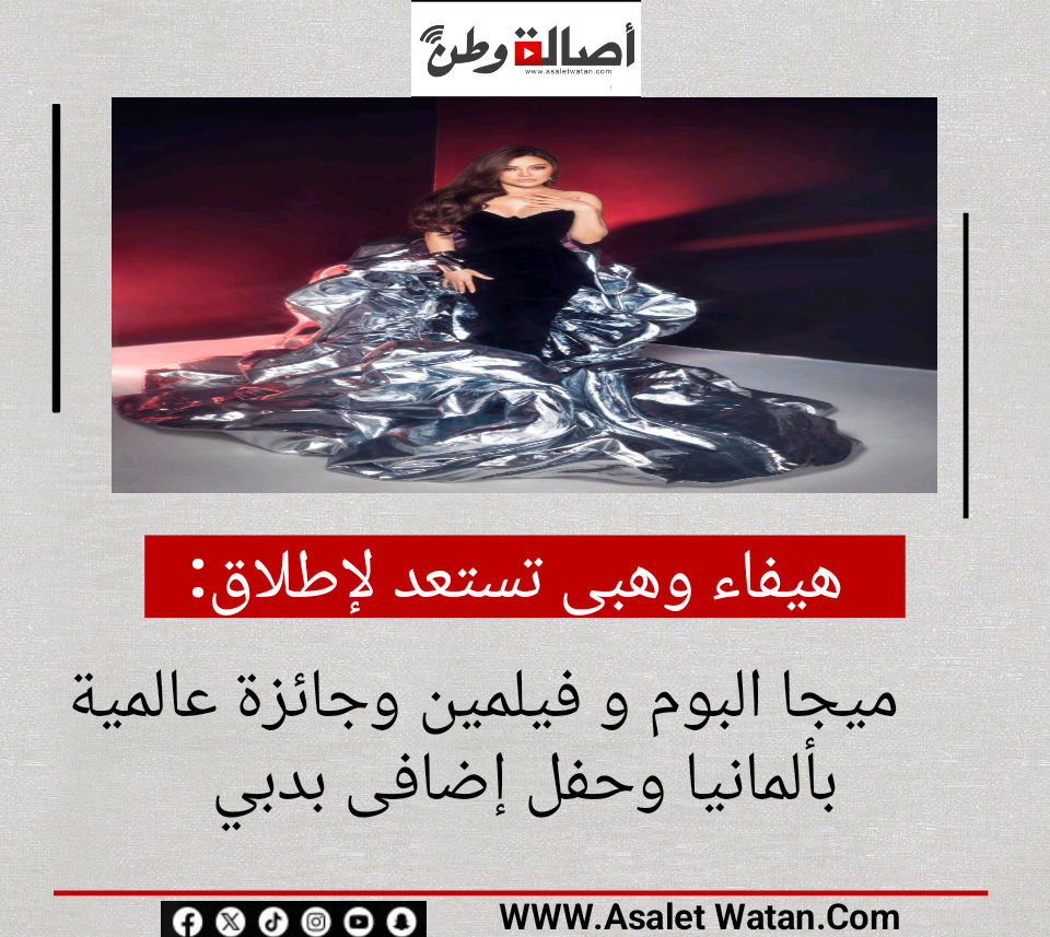 هيفاء وهبى تستعد لإطلاق ميجا البوم و فيلمين وجائزة عالمية بألمانيا وحفل إضافى بدبي