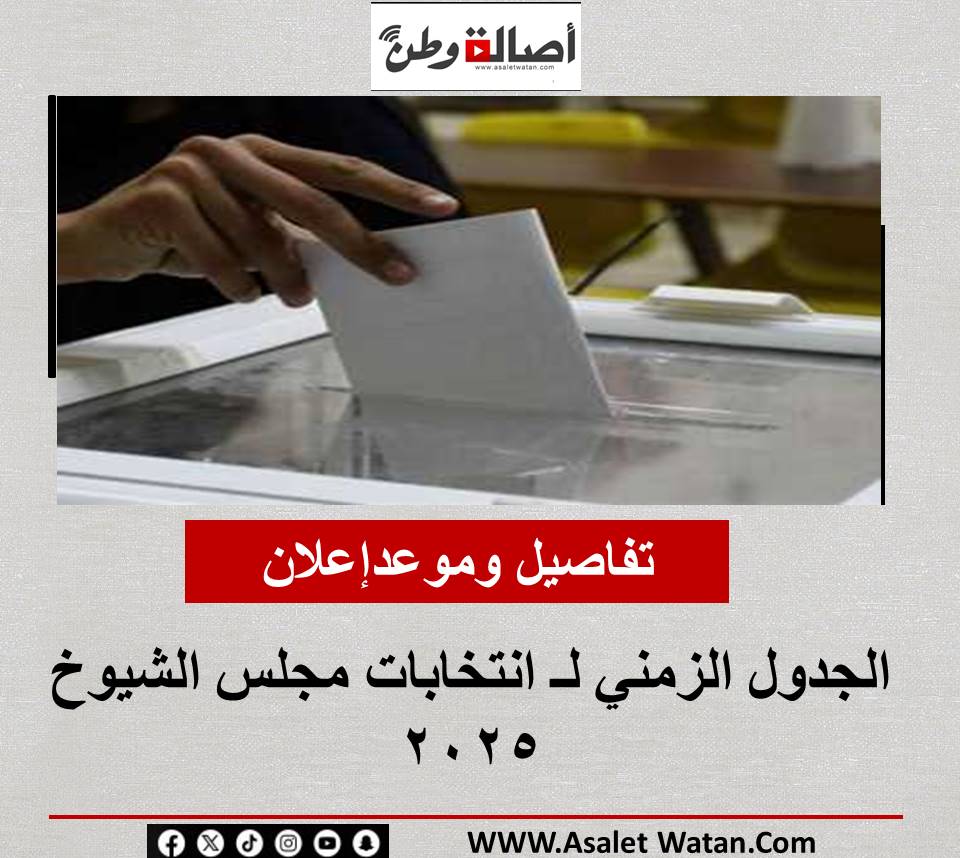 تفاصيل وموعدإعلان الجدول الزمني لـ انتخابات مجلس الشيوخ 2025