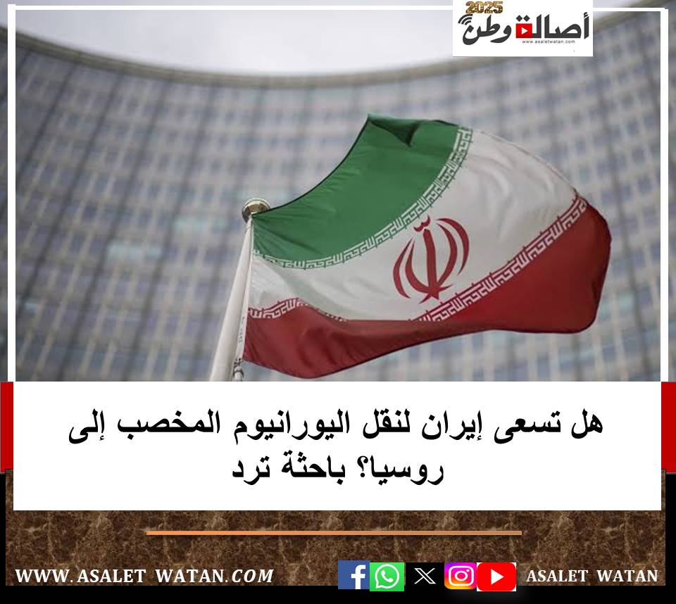 هل تسعى إيران لنقل اليورانيوم المخصب إلى روسيا؟ باحثة ترد