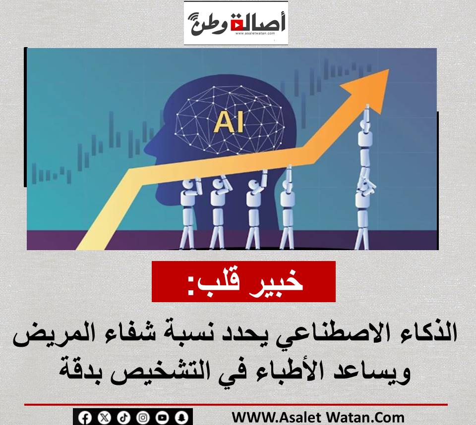 خبير قلب: الذكاء الاصطناعي يحدد نسبة شفاء المريض ويساعد الأطباء في التشخيص بدقة