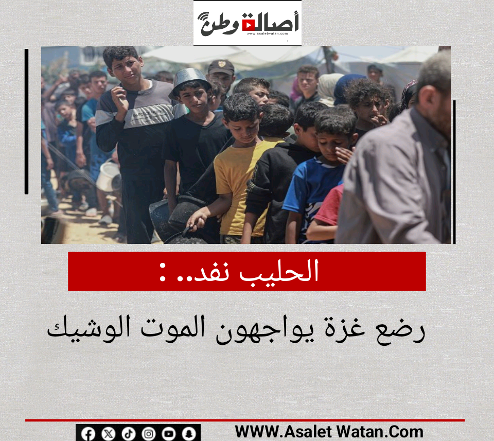الحليب نفد.. رضع غزة يواجهون الموت الوشيك